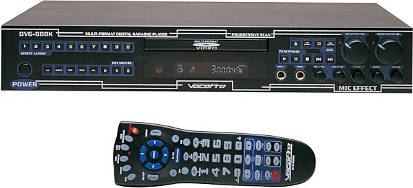 open zoom image for VocoPro DVG888K Multi-Format Digital Key Karaoke Player, Main