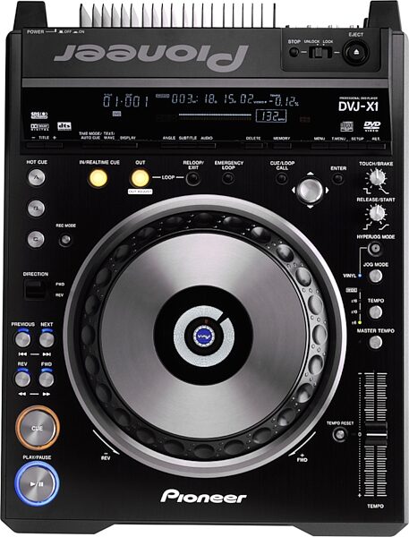 open zoom image for Pioneer DVJX1 Professional DVD Turntable, Main