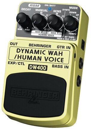 open zoom image for Behringer DW400 Ultimate Dynamic Auto-Wah and Human Voice Effects Pedal, Right