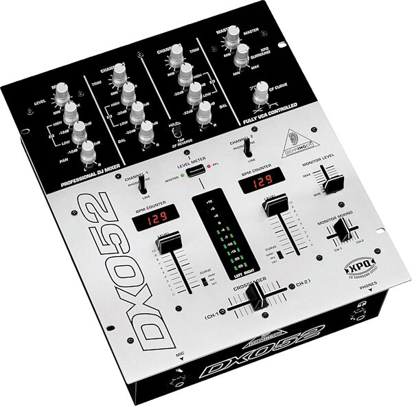 open zoom image for Behringer DX052 2-Channel DJ Mixer, Main