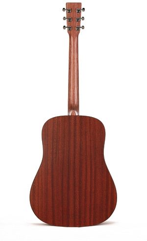 open zoom image for Martin DX1 Dreadnought Acoustic Guitar, Back