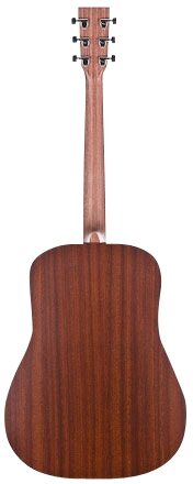 open zoom image for Martin DXMAE X Series Dreadnought Acoustic-Electric Guitar, Back