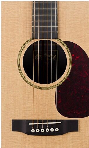 open zoom image for Martin DXMAE X Series Dreadnought Acoustic-Electric Guitar, Bridge