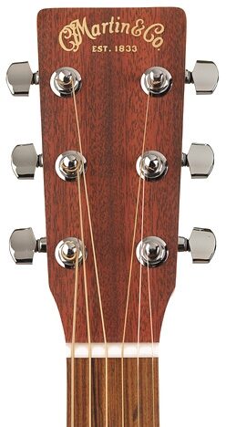 open zoom image for Martin DXME Dreadnought Acoustic-Electric Guitar, Headstock
