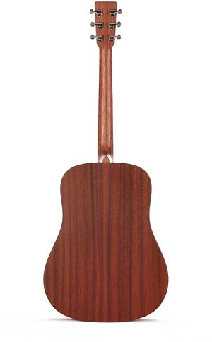 open zoom image for Martin DXM Dreadnought Acoustic Guitar, Back