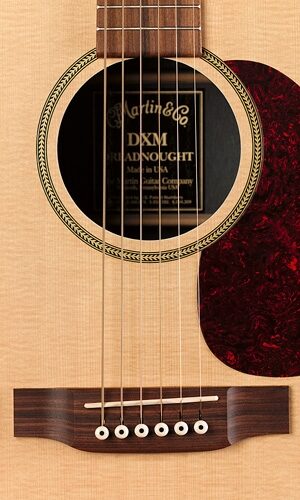 open zoom image for Martin DXM Dreadnought Acoustic Guitar, Bridge