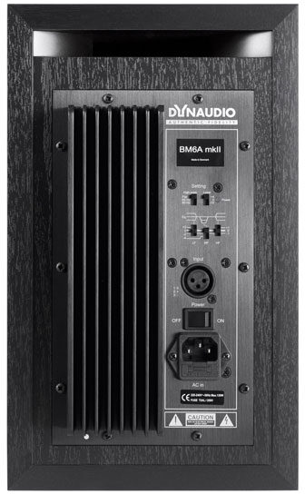 open zoom image for Dynaudio BM6A MKII Active Nearfield Monitor, Rear