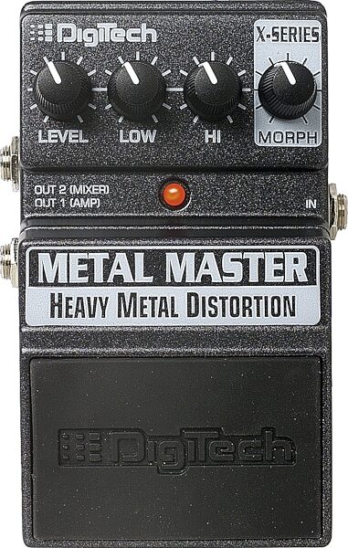 open zoom image for DigiTech Metal Master X-Series Heavy Metal Distortion Pedal, Main