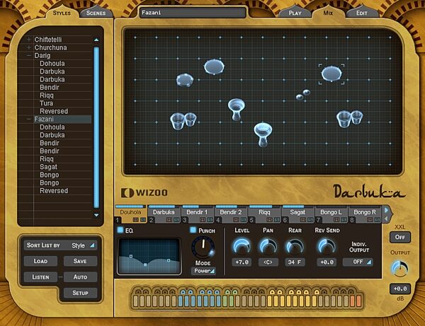 open zoom image for Wizoo Darbuka Arabic Percussion Soft Synth (Macintosh and Windows), Main