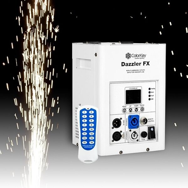 open zoom image for ColorKey Dazzler FX Cold Spark Machine, Main
