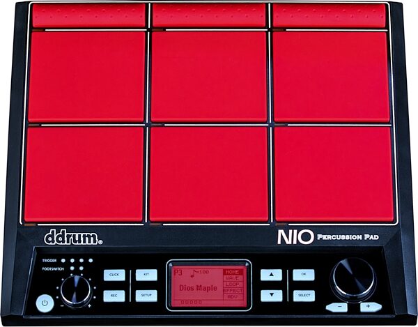 open zoom image for ddrum NIO Electronic Percussion Pad, New, Action Position Back