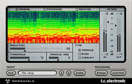 open zoom image for TC Electronic PowerCore Firewire Processor with DSP, DeCrackle