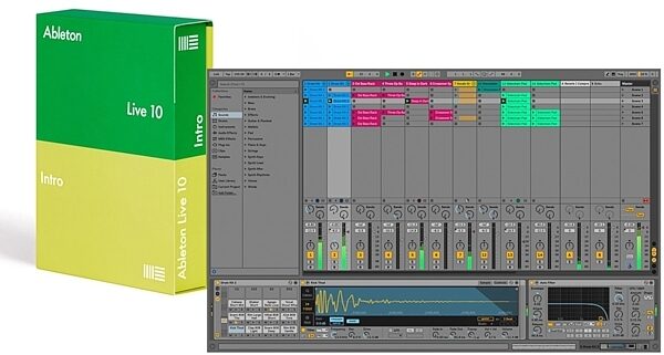 open zoom image for Ableton Live 10 Intro Music Production Software, Main