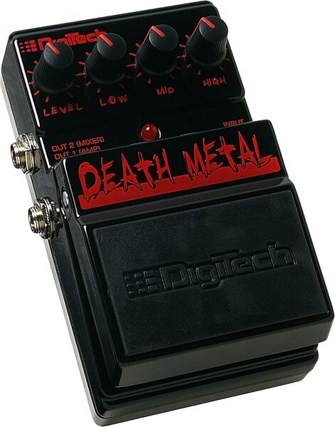 open zoom image for DigiTech Death Metal Distortion Pedal, Angle View