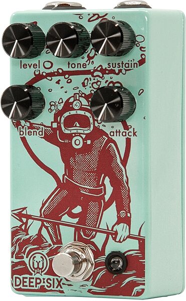 open zoom image for Walrus Audio Deep Six V3 Compressor Pedal, New, Action Position Back