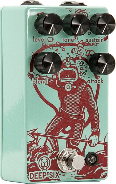 open zoom image for Walrus Audio Deep Six V3 Compressor Pedal, New, Action Position Back