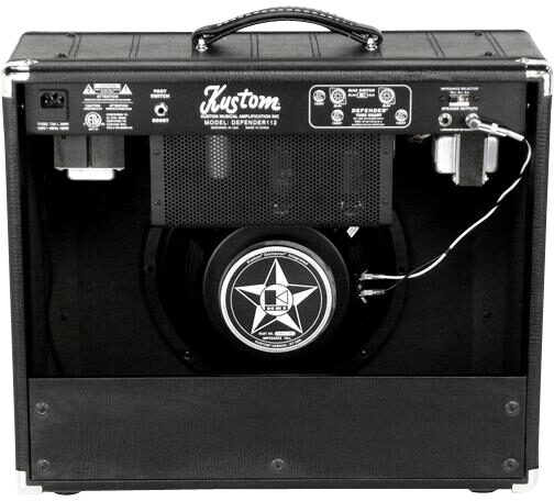 open zoom image for Kustom Defender 112 Guitar Combo Amplifier (50 Watts, 1x12"), Back