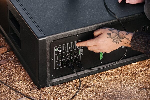 open zoom image for Mackie ThumpSub GO Battery-Powered Subwoofer, Open Box (Very Good), Action Position Back