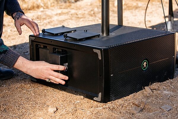 open zoom image for Mackie ThumpSub GO Battery-Powered Subwoofer, Open Box (Very Good), Action Position Back