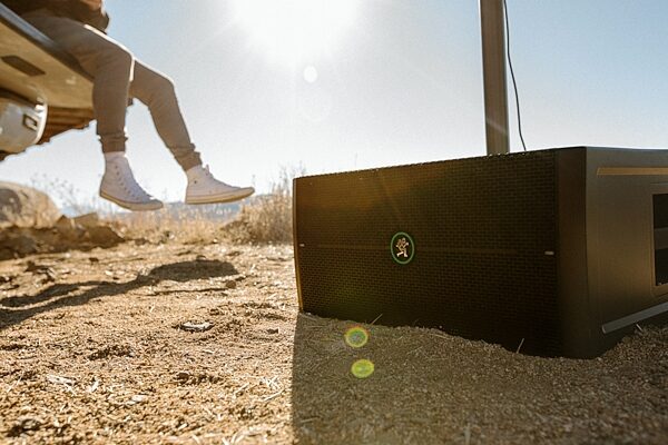 open zoom image for Mackie ThumpSub GO Battery-Powered Subwoofer, Open Box (Very Good), Action Position Back