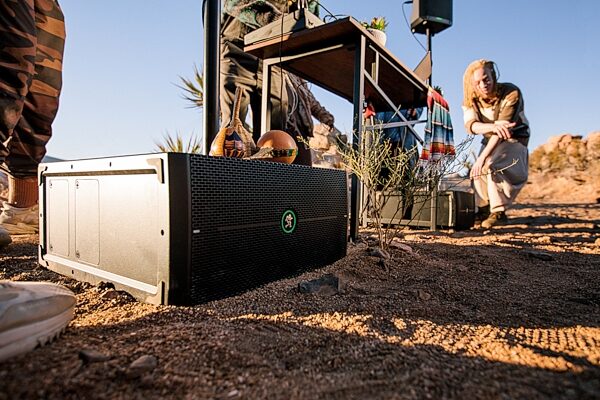 open zoom image for Mackie ThumpSub GO Battery-Powered Subwoofer, Open Box (Very Good), Action Position Back