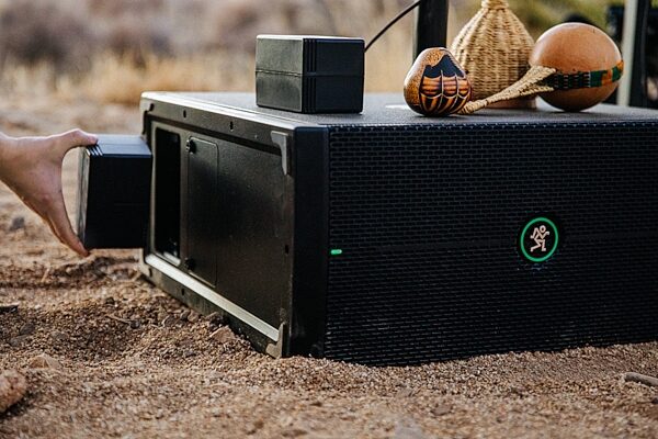 open zoom image for Mackie ThumpSub GO Battery-Powered Subwoofer, Open Box (Very Good), Action Position Back