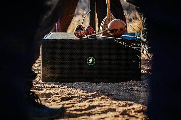 open zoom image for Mackie ThumpSub GO Battery-Powered Subwoofer, Open Box (Very Good), Action Position Back