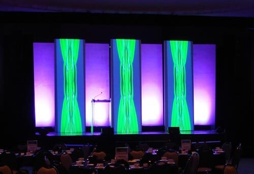 open zoom image for Elation Design LED 12 Brick DMX Light, In Use 1