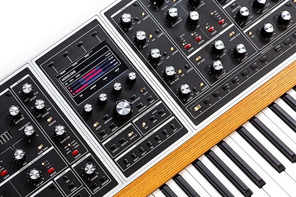 open zoom image for Moog One Polyphonic Analog Synthesizer Keyboard (16-Voice), Action Position Back