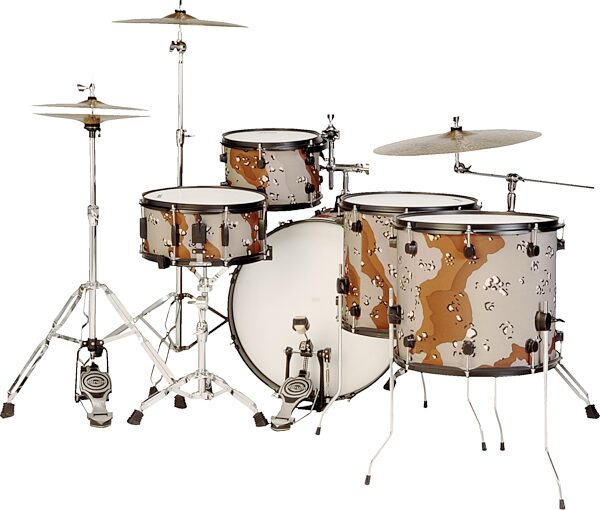 open zoom image for DDrum Diablo Combat Punx 5-Piece Drum Kit, Desert Camo