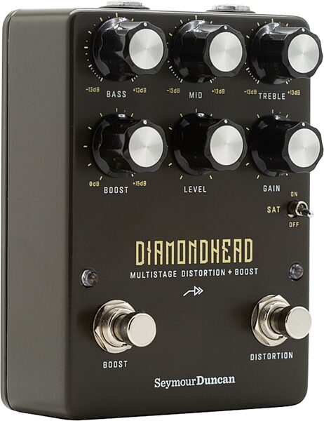 open zoom image for Seymour Duncan Diamondhead Multi-Stage Distortion Pedal, New, Action Position Back