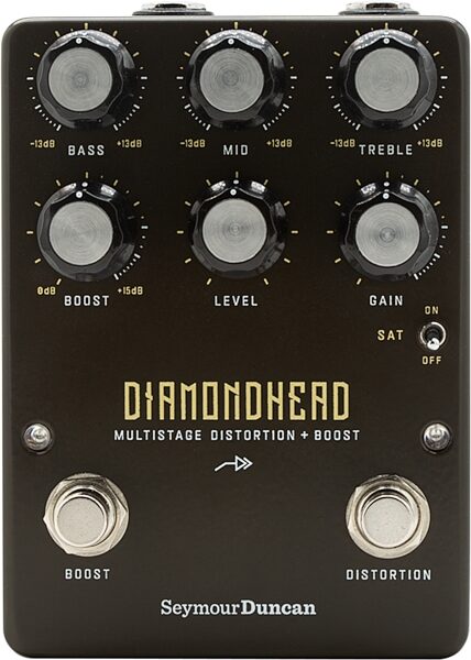 open zoom image for Seymour Duncan Diamondhead Multi-Stage Distortion Pedal, New, Action Position Back