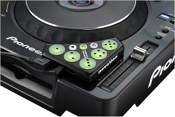 open zoom image for Novation Dicer DJ Hardware Controller, In Use