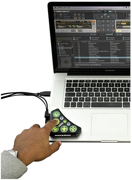 open zoom image for Novation Dicer DJ Hardware Controller, In-Use