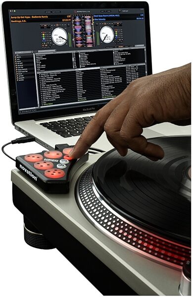 open zoom image for Novation Dicer DJ Hardware Controller, In Use