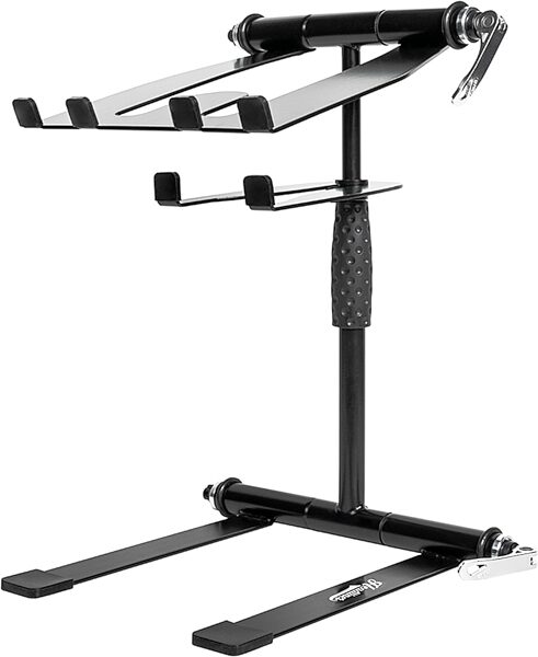 open zoom image for Headliner Digistand Pro Laptop Stand, Black, Open Box (Very Good), Action Position Back