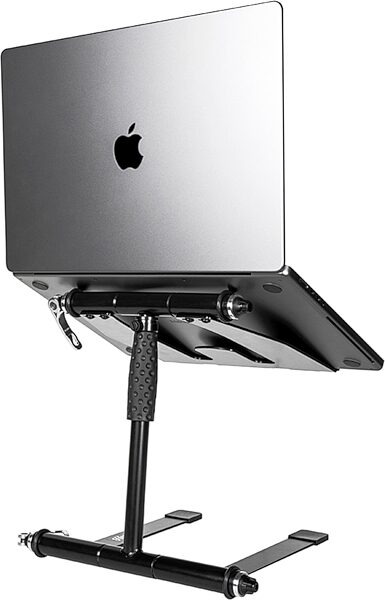 open zoom image for Headliner Digistand Pro Laptop Stand, Black, Open Box (Very Good), Action Position Back