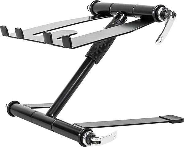 open zoom image for Headliner Digistand Pro Laptop Stand, Black, Open Box (Very Good), Action Position Back