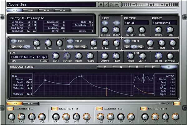 open zoom image for Cakewalk Software Project5 Soft Synth Workstation (Windows), Dimension