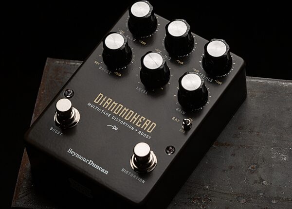 open zoom image for Seymour Duncan Diamondhead Multi-Stage Distortion Pedal, New, Action Position Back