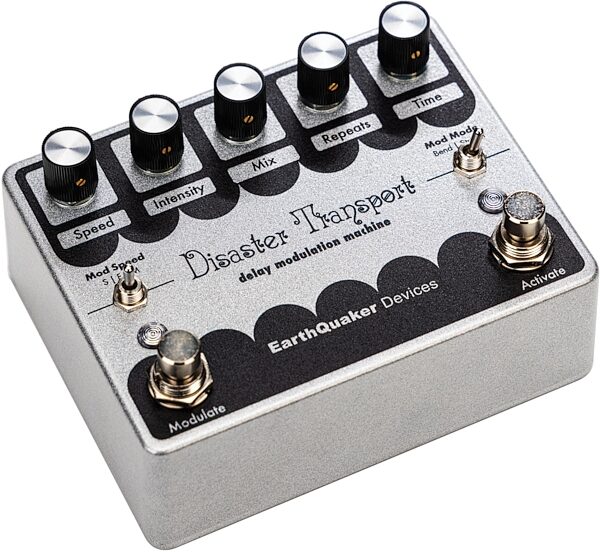open zoom image for EarthQuaker Devices Disaster Transport Legacy Delay Pedal, New, Action Position Back