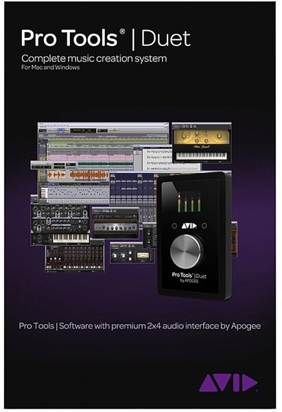 open zoom image for Avid Pro Tools Duet Bundle, Box 1