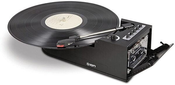open zoom image for Ion Audio DUO DECK USB Turntable with Cassette Deck, Main