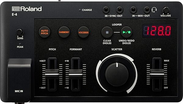 open zoom image for Roland AIRA Compact E-4 Voice Tweaker, New, Action Position Back