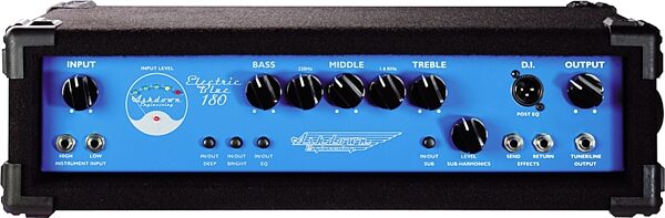 open zoom image for Ashdown Electric Blue 180 Head Bass Amplifier Head, Main