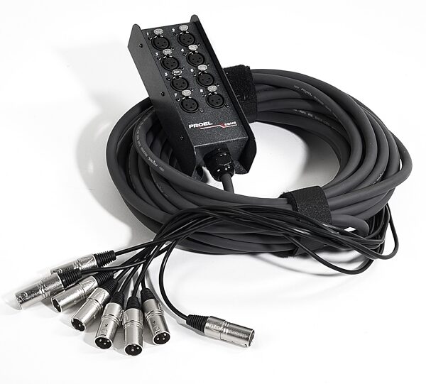 open zoom image for Proel EBN Series Audio Snake, 8 In