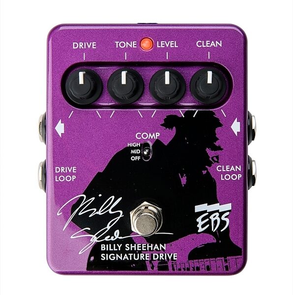 open zoom image for EBS Billy Sheehan Signature Drive Pedal, Main