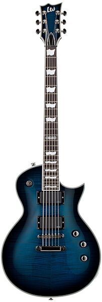 open zoom image for ESP LTD EC-401FM Electric Guitar, Black Aqua Sunburst