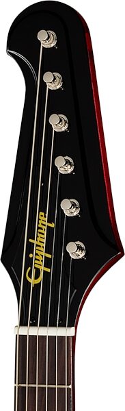 open zoom image for Epiphone Inspired by Gibson Custom 1963 Firebird I Reissue Electric Guitar (with Case), Cherry, Action Position Back