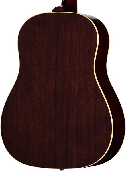 open zoom image for Epiphone 1942 Banner J-45 Reissue Acoustic-Electric Guitar (with Case), Vintage Sunburst, Action Position Back